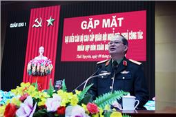 Bộ tư lệnh Quân khu gặp mặt đại biểu cán bộ cao cấp quân đội nghỉ hưu, nghỉ công tác trên địa bàn